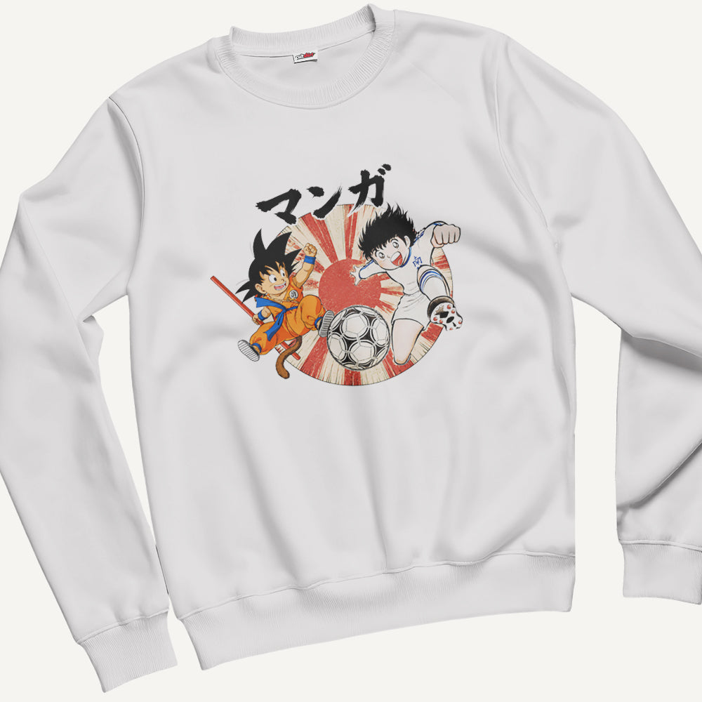 Felpa Girocollo Unisex Manga Combo HG – Manga & Anime Vintage