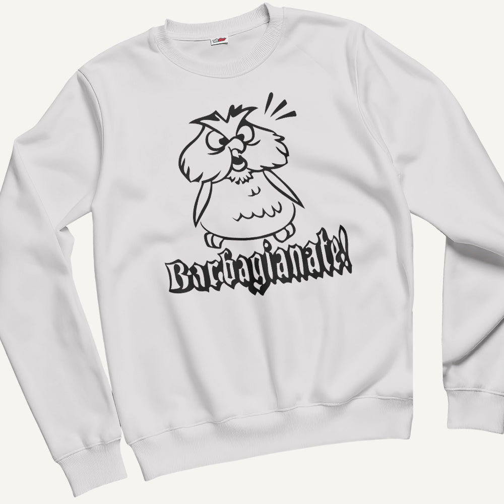 Felpa Girocollo Unisex Barbagianate Anacleto – Manga & Anime Vintage