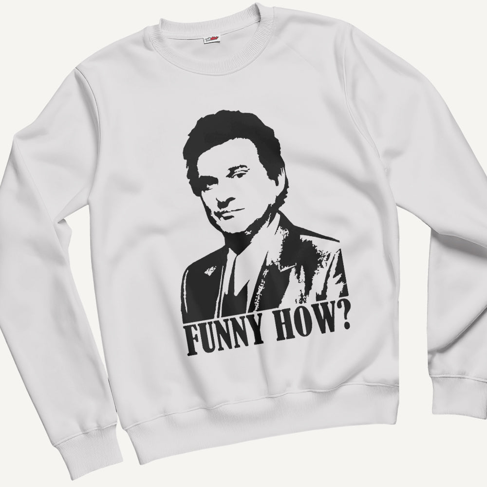 Felpa Girocollo Unisex Funny How – Bravo Ragazzo – Cinema Cult Vintage