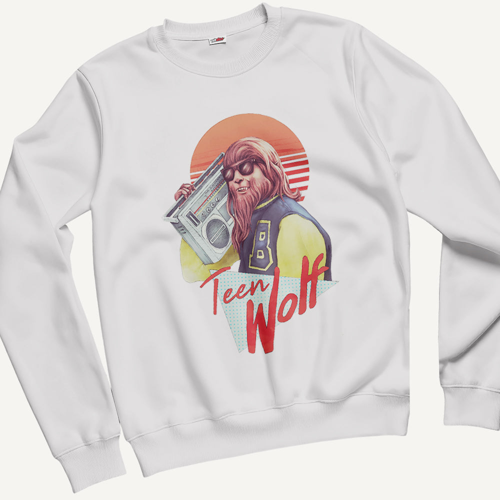 Felpa Girocollo Unisex Lupo Teen – Cinema Cult Vintage