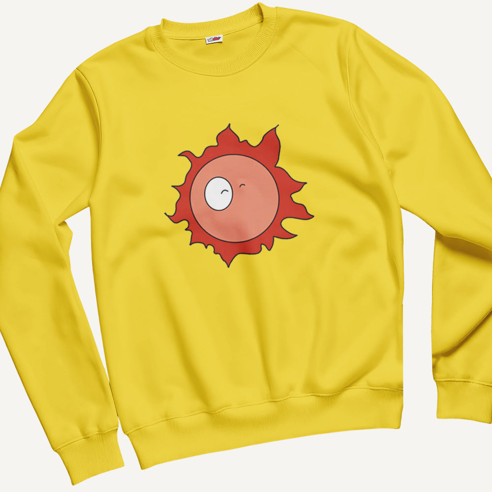 Felpa Girocollo Unisex Sole Manga – Manga & Anime Vintage