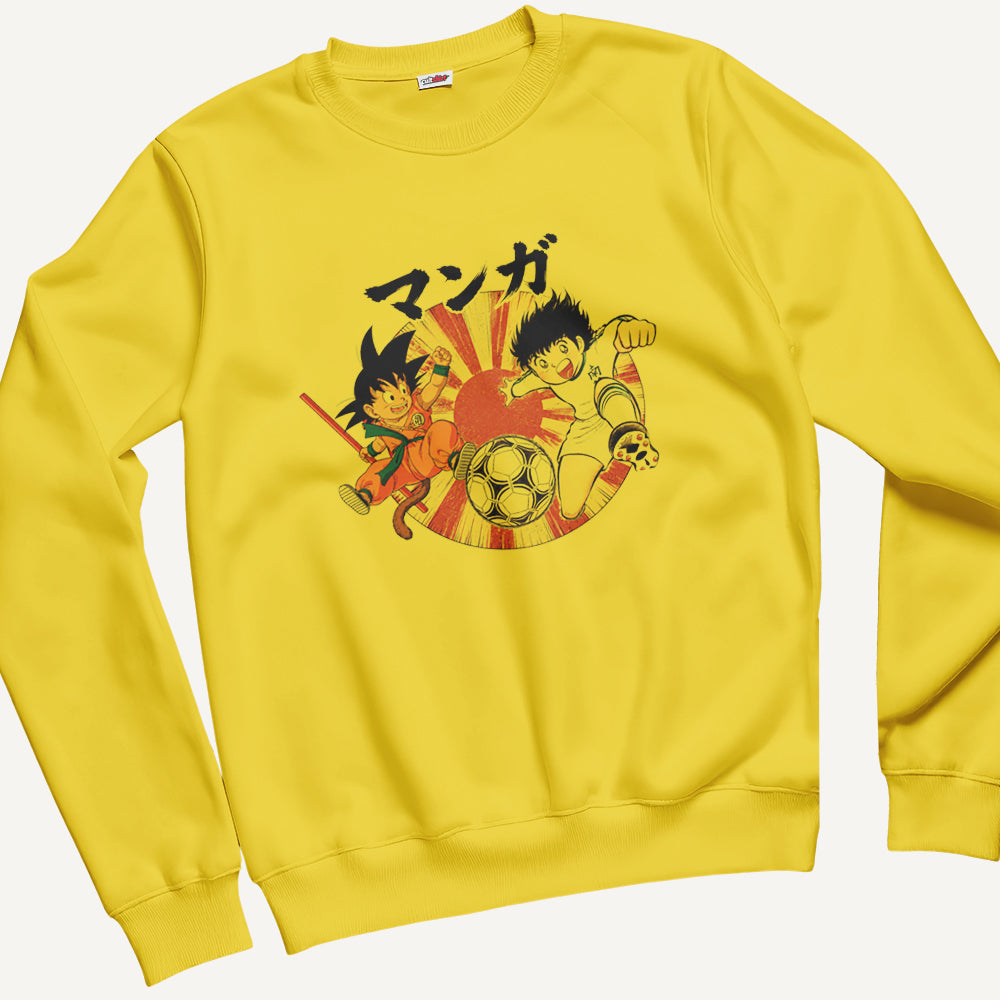 Felpa Girocollo Unisex Manga Combo HG – Manga & Anime Vintage