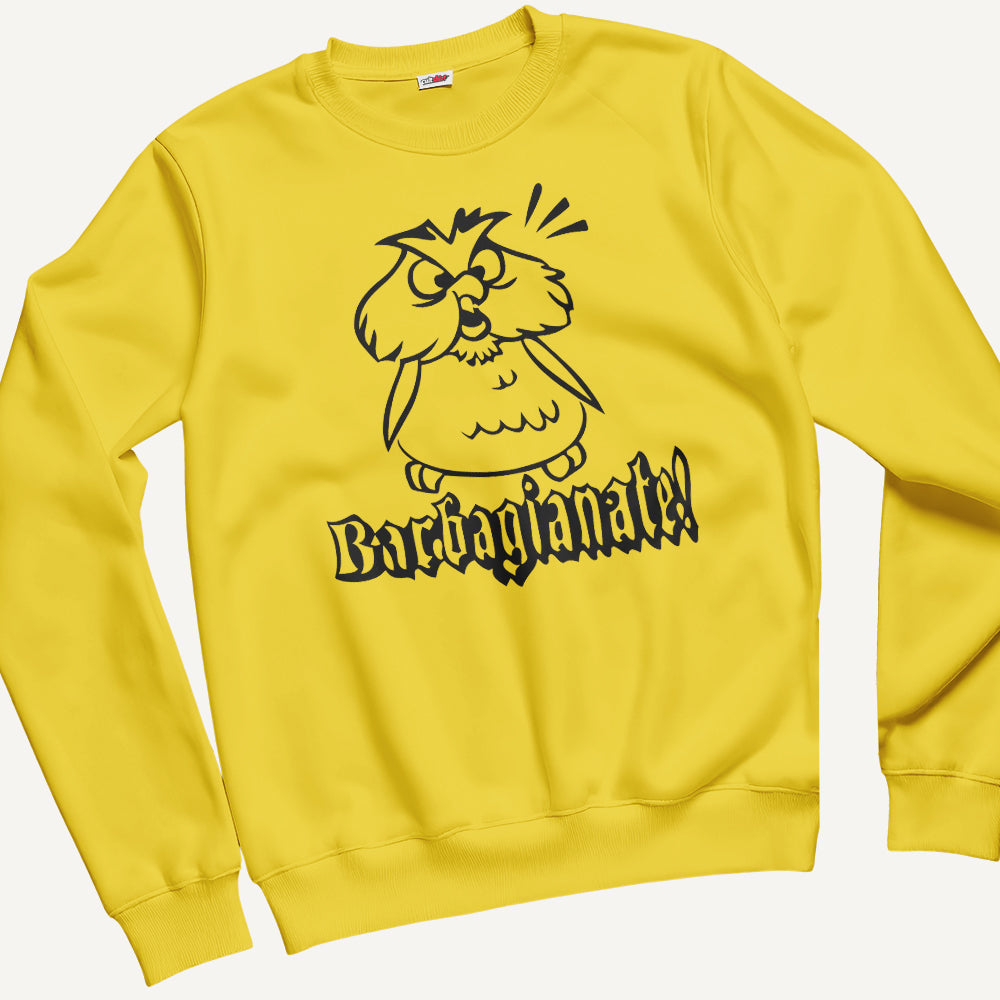 Felpa Girocollo Unisex Barbagianate Anacleto – Manga & Anime Vintage