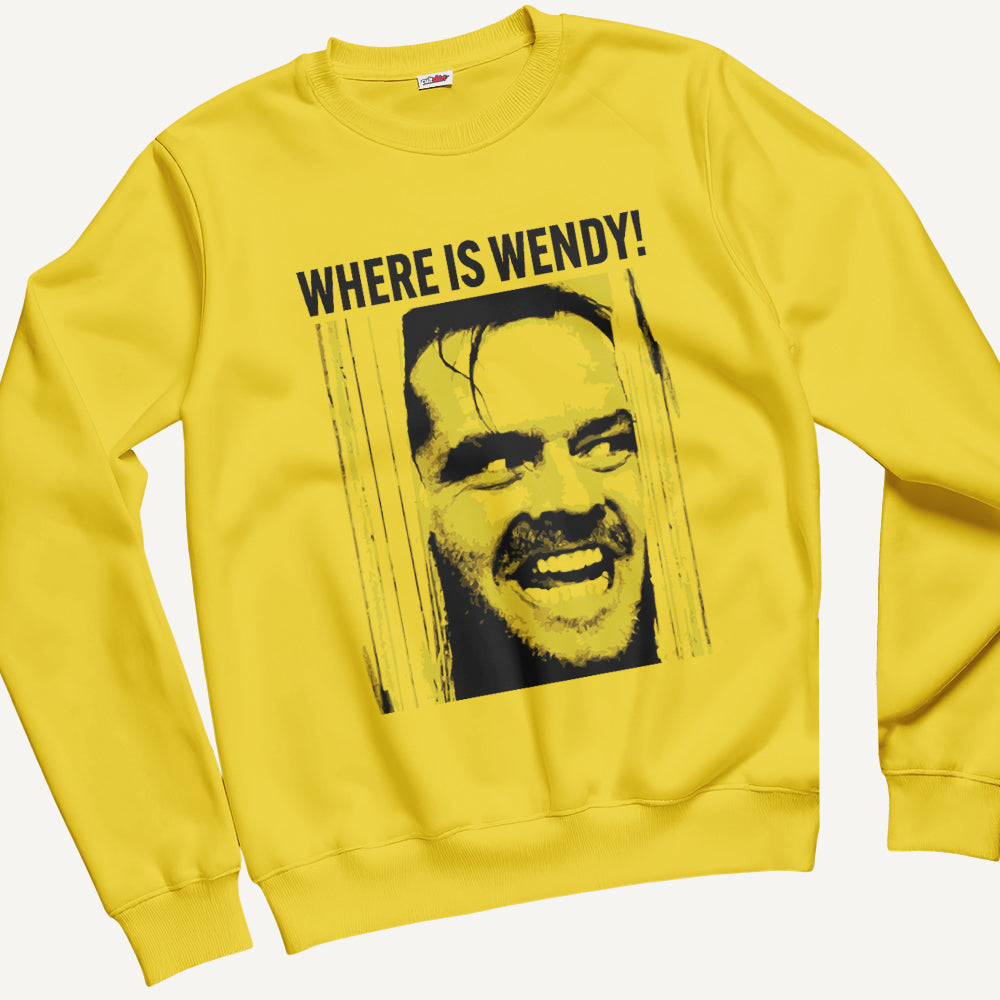 Felpa Girocollo Unisex Where Is Wendy – Cinema Cult Vintage