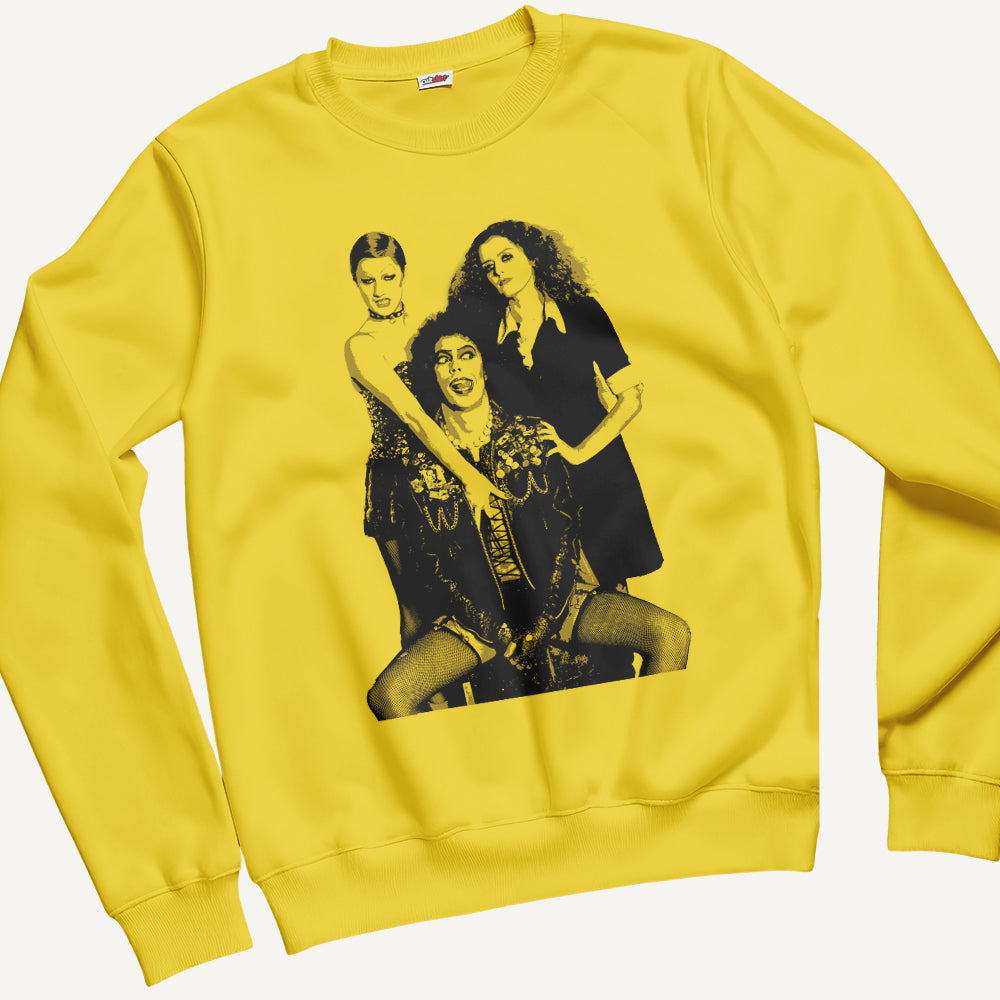 Felpa Girocollo Unisex Rocky Show – Cinema Cult Vintage