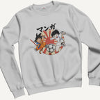 Felpa Girocollo Unisex Manga Combo HG – Manga & Anime Vintage