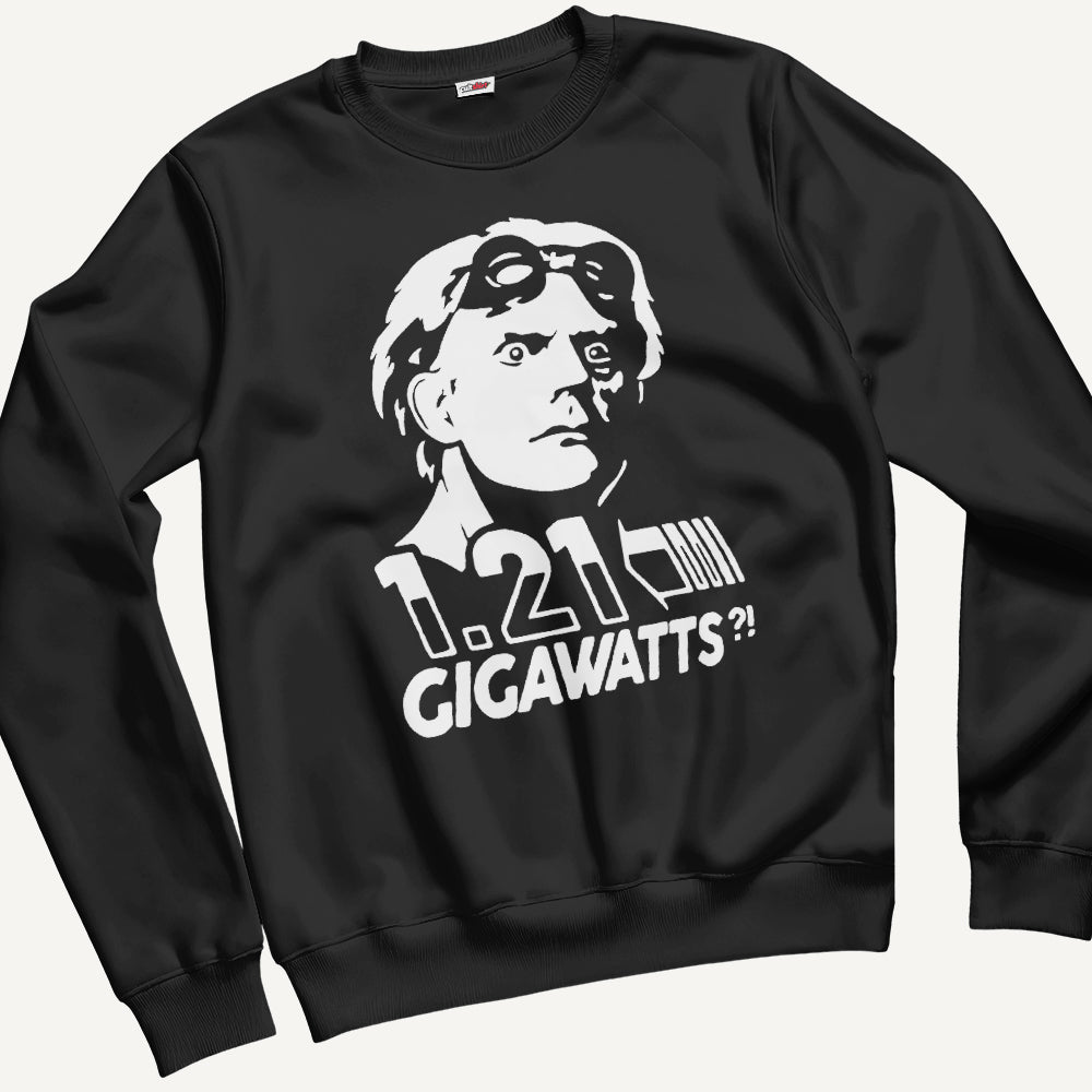 Felpa Girocollo Unisex Doc Gigawatts – Cinema Cult Vintage
