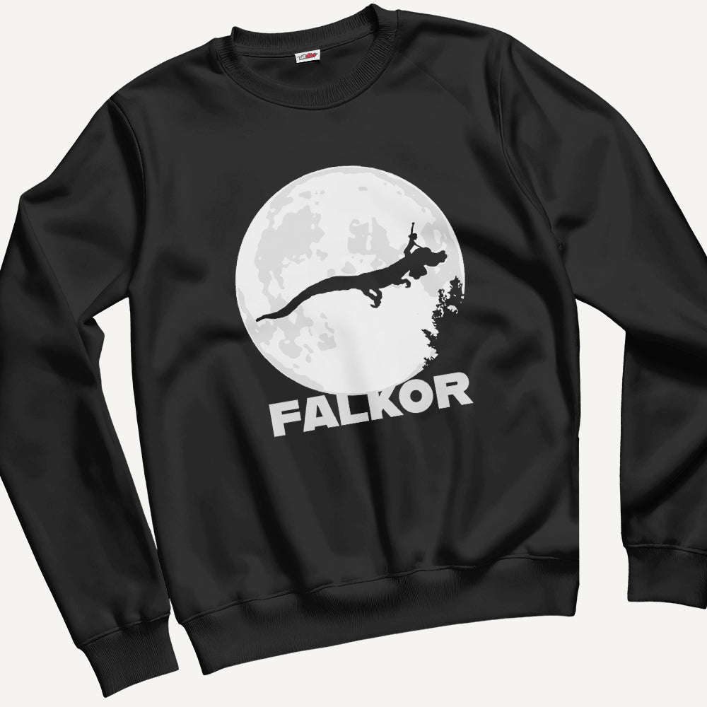 Felpa Girocollo Unisex Drago Fortunato – S Infinita – Cinema Cult Vintage