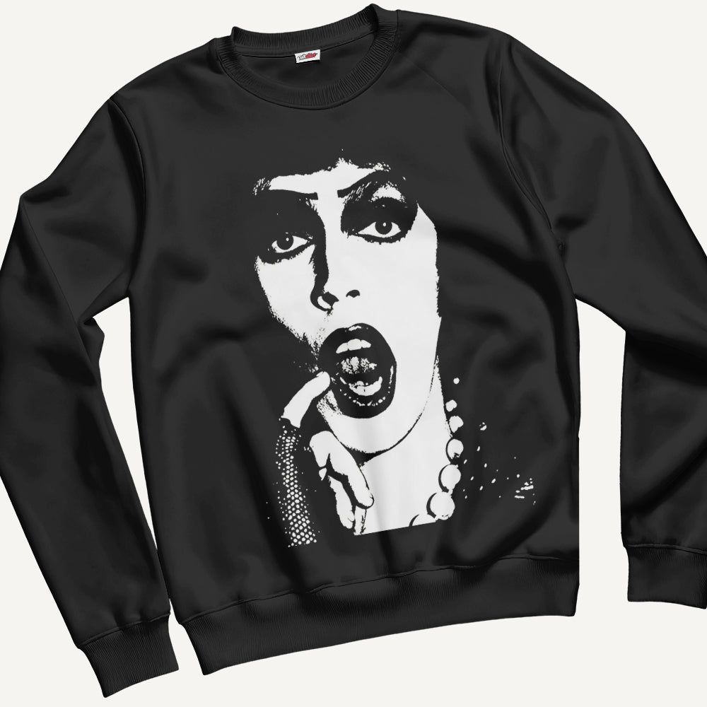 Felpa Girocollo Unisex Rocky Face – Cinema Cult Vintage