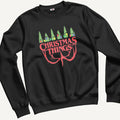 Felpa Girocollo Unisex Christmas Things – Serie TV & Cinema Cult
