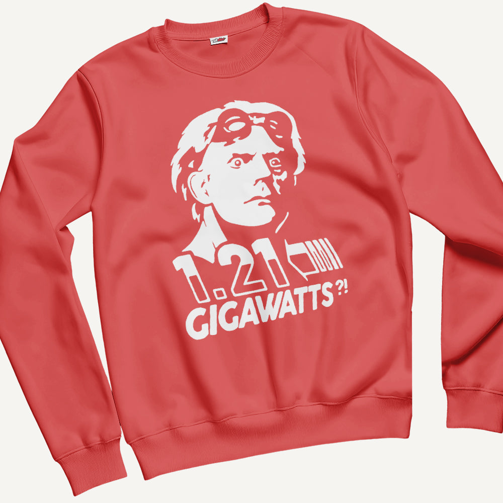 Felpa Girocollo Unisex Doc Gigawatts – Cinema Cult Vintage