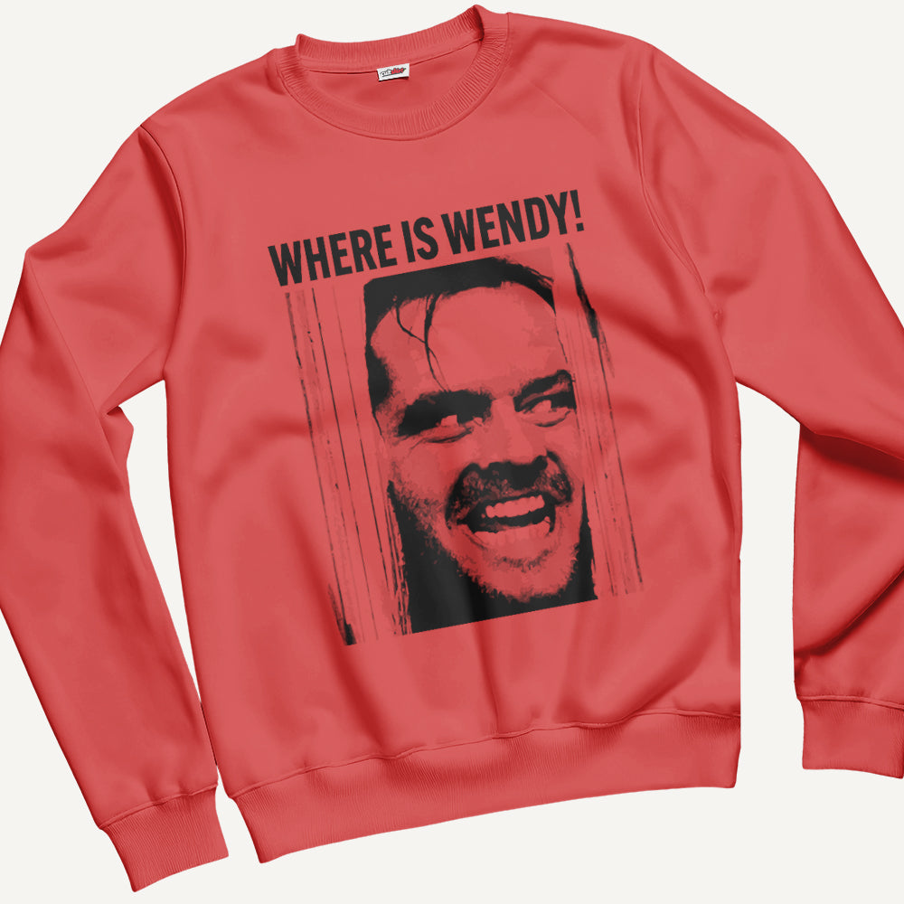 Felpa Girocollo Unisex Where Is Wendy – Cinema Cult Vintage