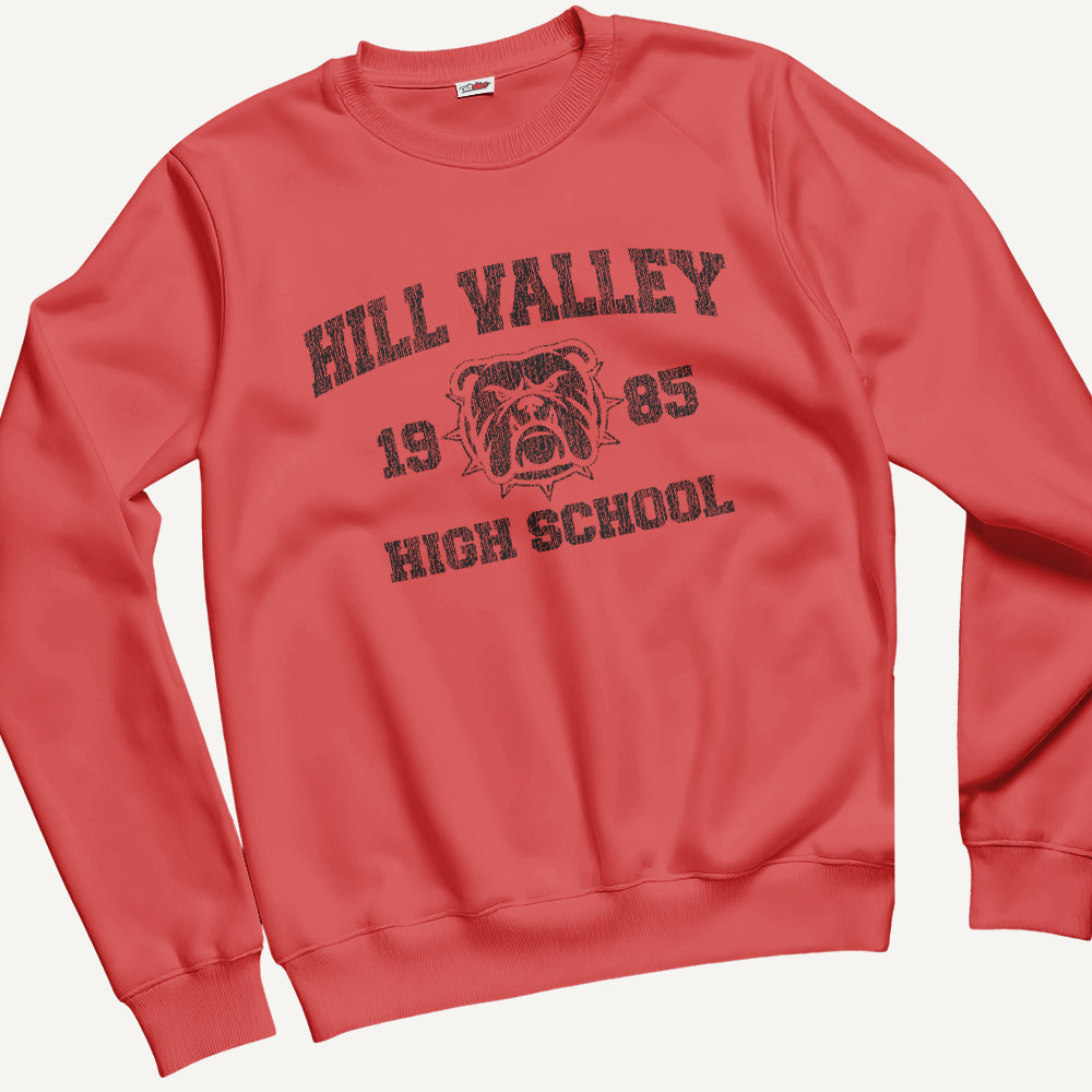 Felpa Girocollo Unisex H. Valley High School 1985 Future – Cinema Cult Vintage