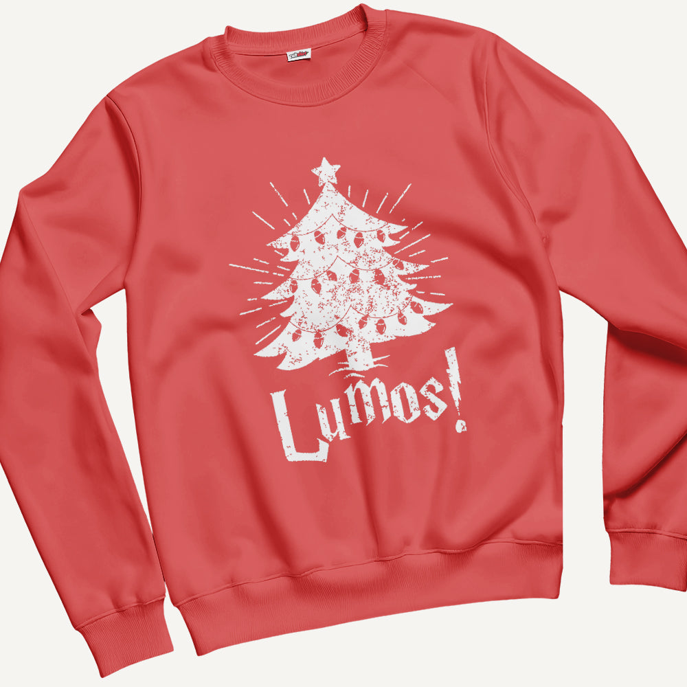 Felpa Girocollo Unisex Lumos Albero di Natale – Cinema Cult Vintage