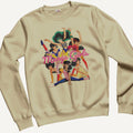 Felpa Girocollo Unisex Manga Girls – Manga & Anime Vintage