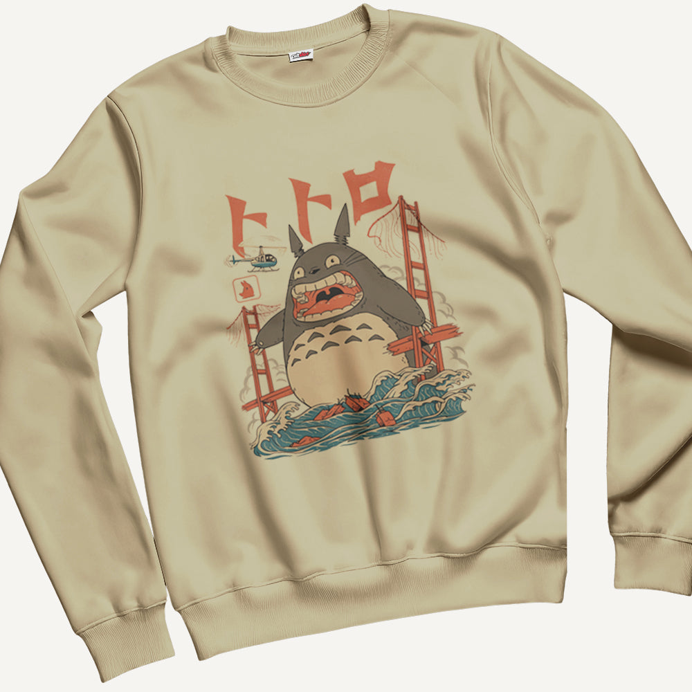 Felpa Girocollo Unisex Tot Monster – Manga & Anime Vintage