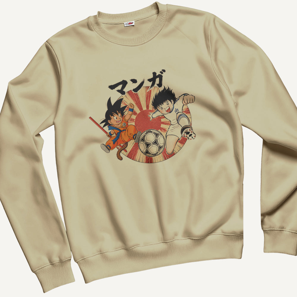 Felpa Girocollo Unisex Manga Combo HG – Manga & Anime Vintage