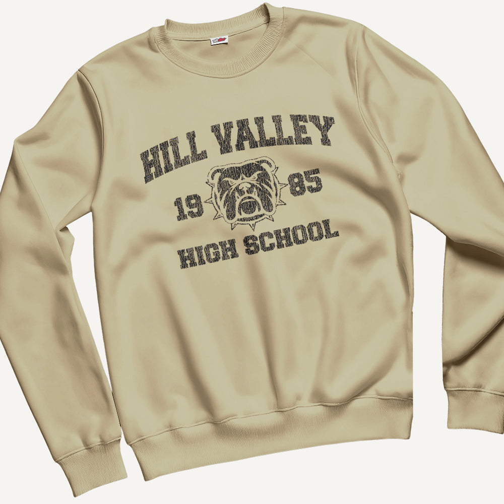 Felpa Girocollo Unisex H. Valley High School 1985 Future – Cinema Cult Vintage