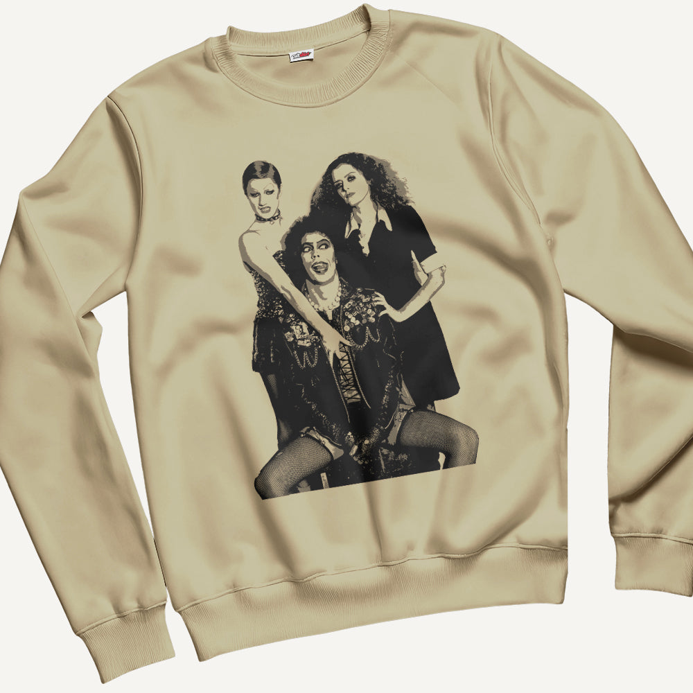 Felpa Girocollo Unisex Rocky Show – Cinema Cult Vintage