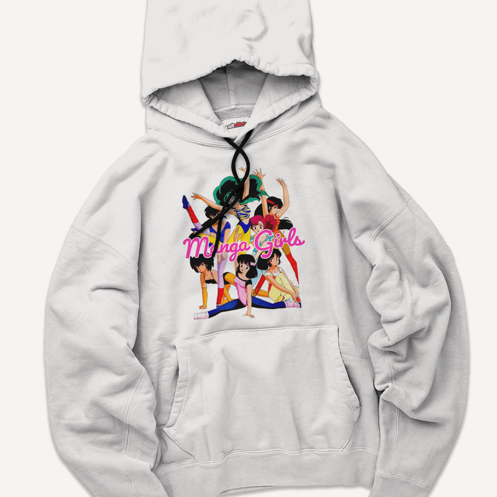 Felpa con Cappuccio Unisex Manga Girls – Manga e Anime
