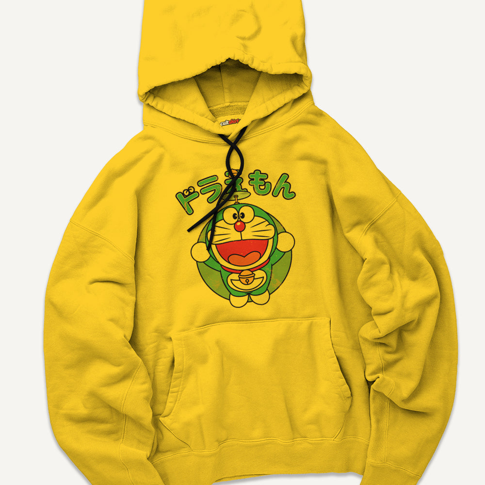 Felpa con Cappuccio Unisex Gatto Spaziale Giapponese – Manga e Anime