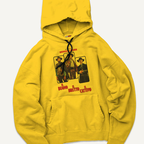 Felpa con Cappuccio Unisex Il Buono Western – Cinema Cult