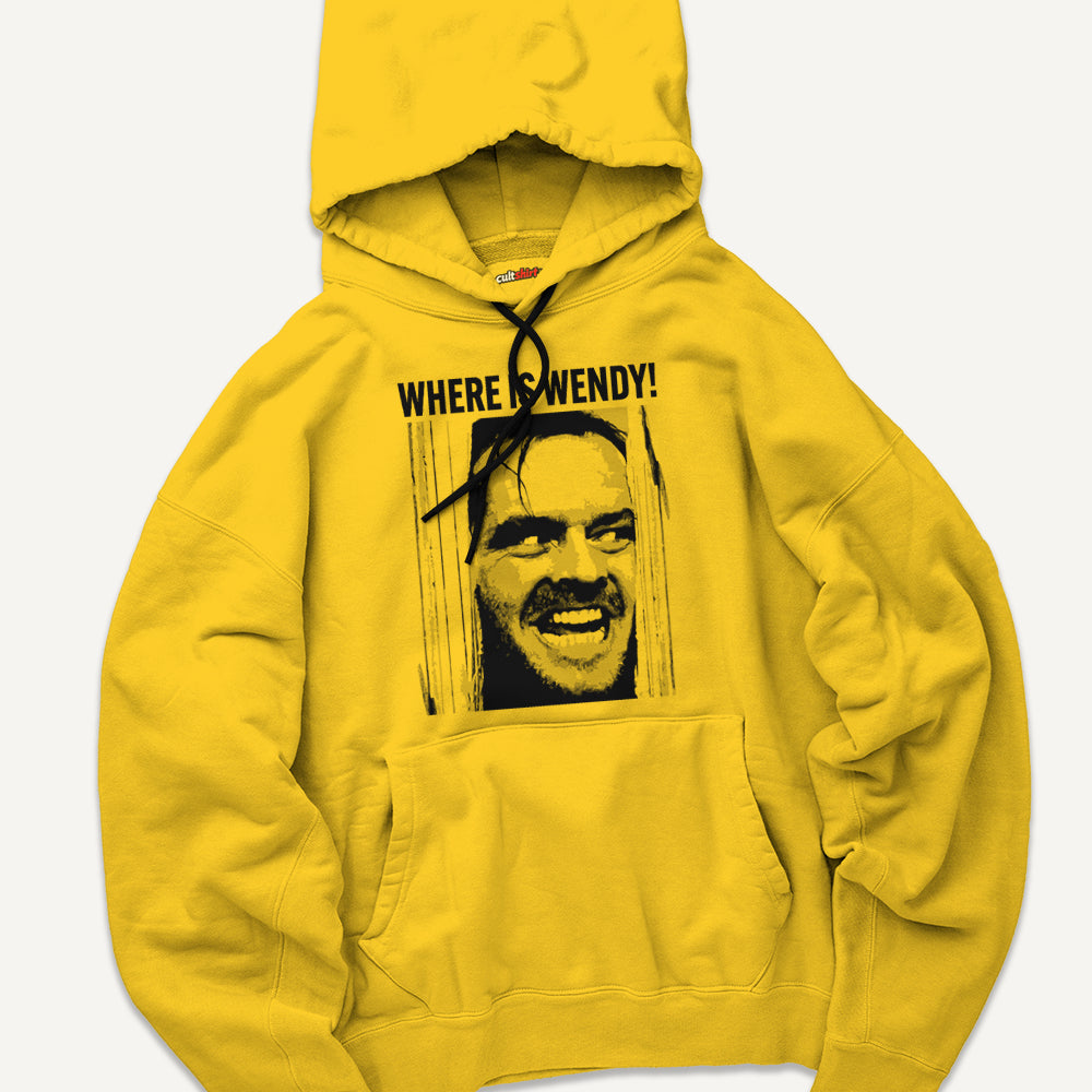 Felpa con Cappuccio Unisex Where is Wendy – Cinema Cult