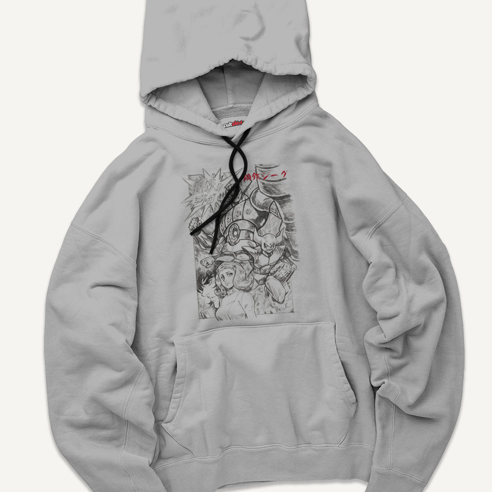Felpa con Cappuccio Unisex Robottone Acciaio – Manga e Anime