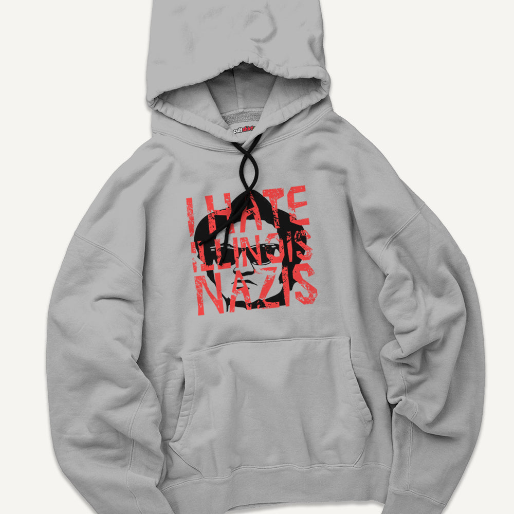 Felpa con Cappuccio Unisex I Hate Illinois Nazis – Cinema Cult