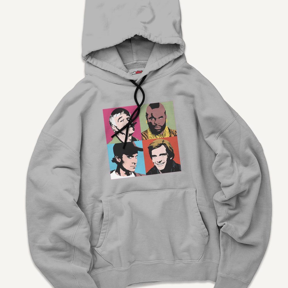 Felpa con Cappuccio Unisex Team Pop – Serie TV Cult