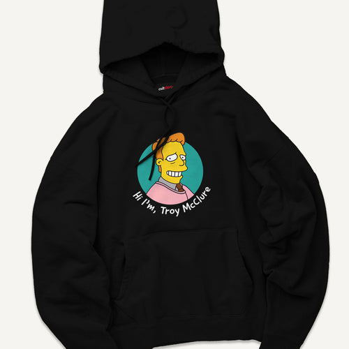 Felpa con Cappuccio Unisex Hi I'm T Macclure – Manga e Anime
