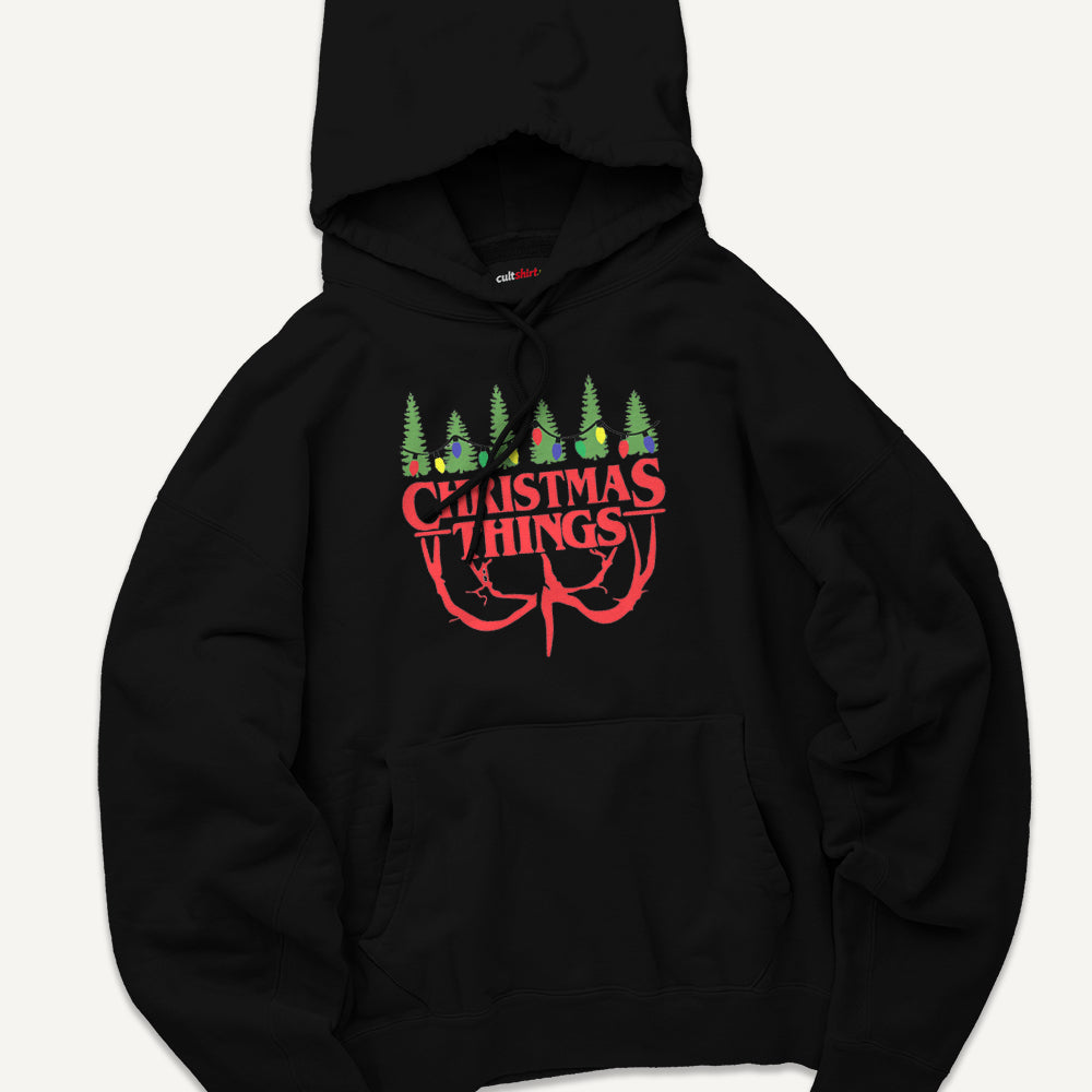 Felpa con Cappuccio Unisex Christmas Things – Natale