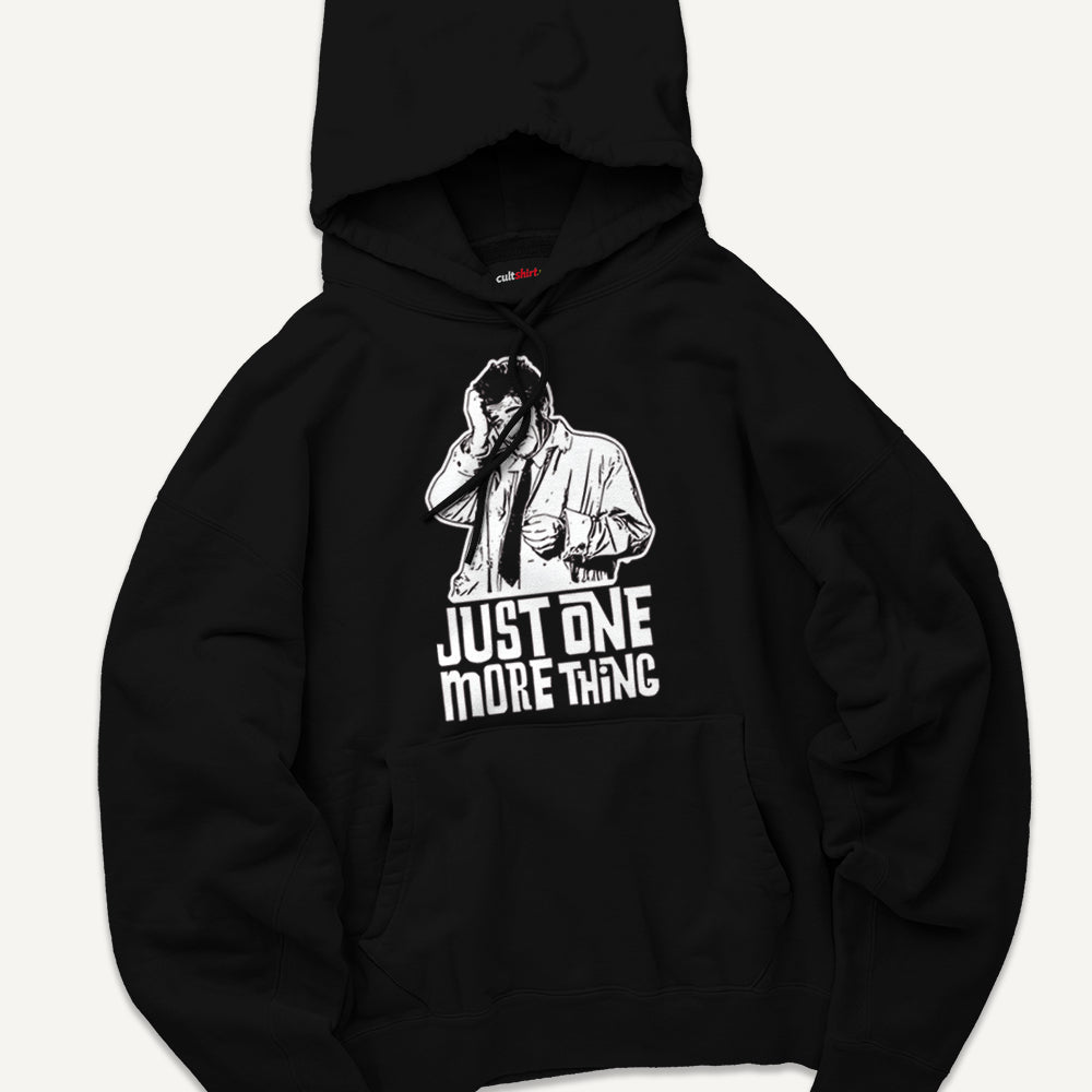 Felpa con Cappuccio Unisex Just One More Thing – Serie TV Cult
