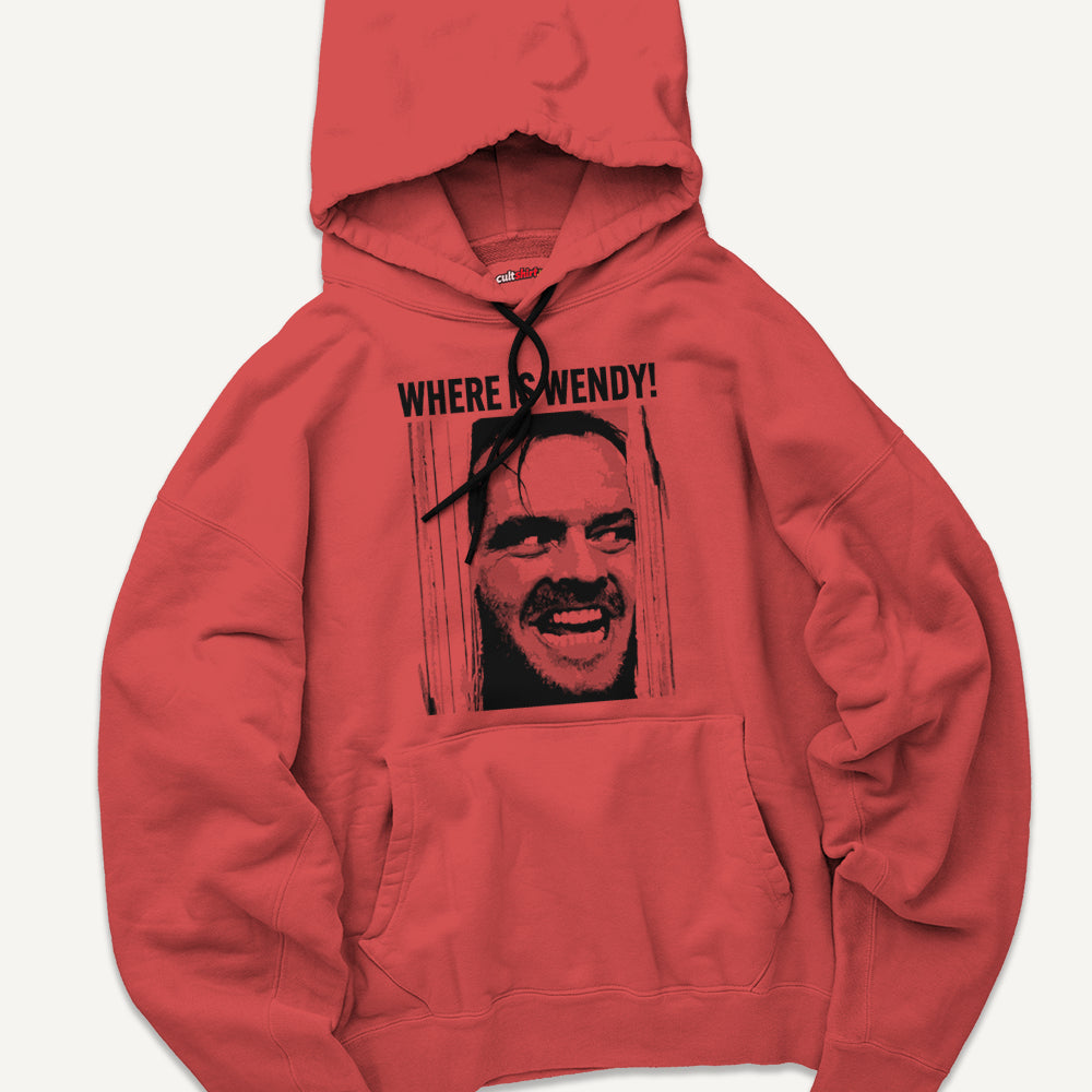 Felpa con Cappuccio Unisex Where is Wendy – Cinema Cult