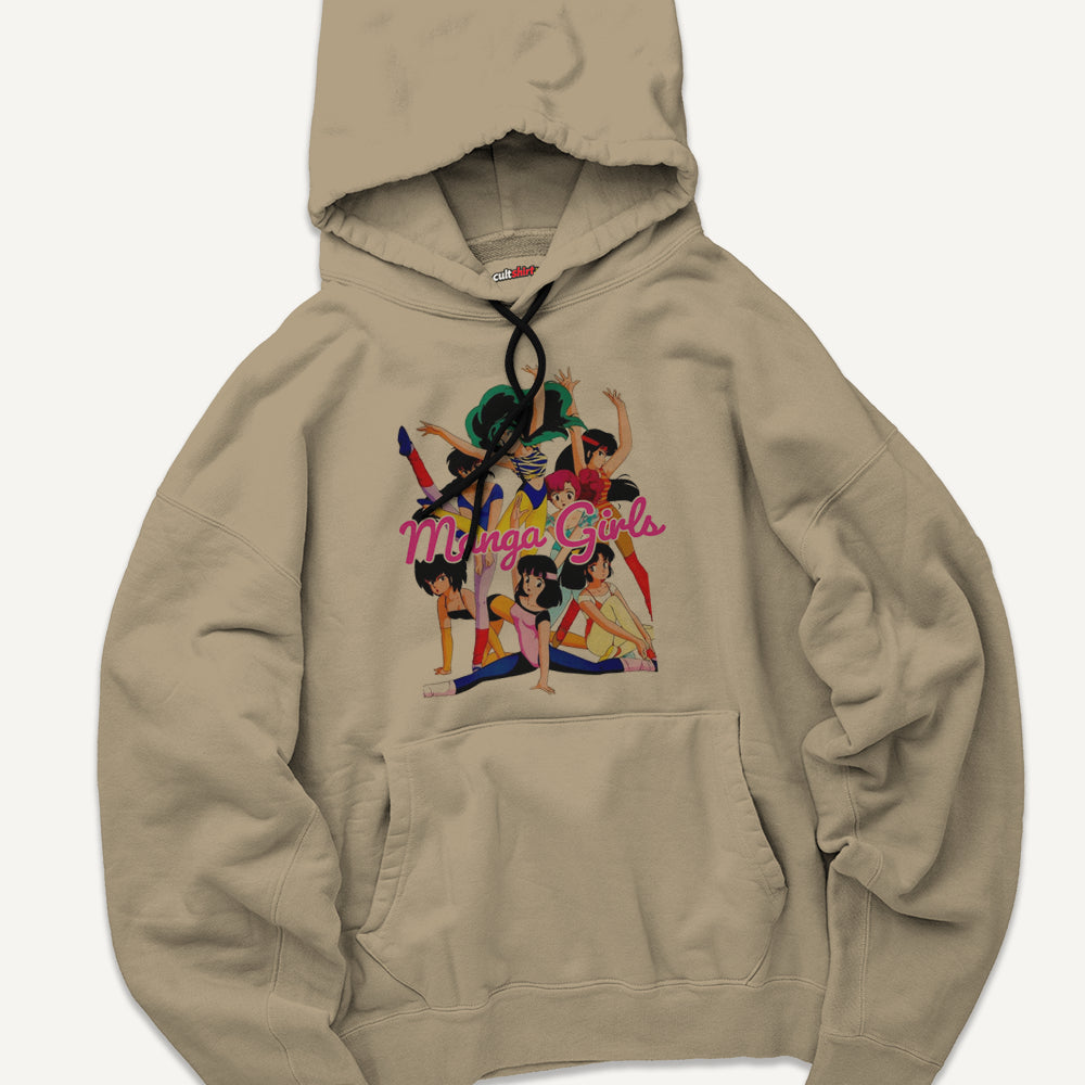 Felpa con Cappuccio Unisex Manga Girls – Manga e Anime