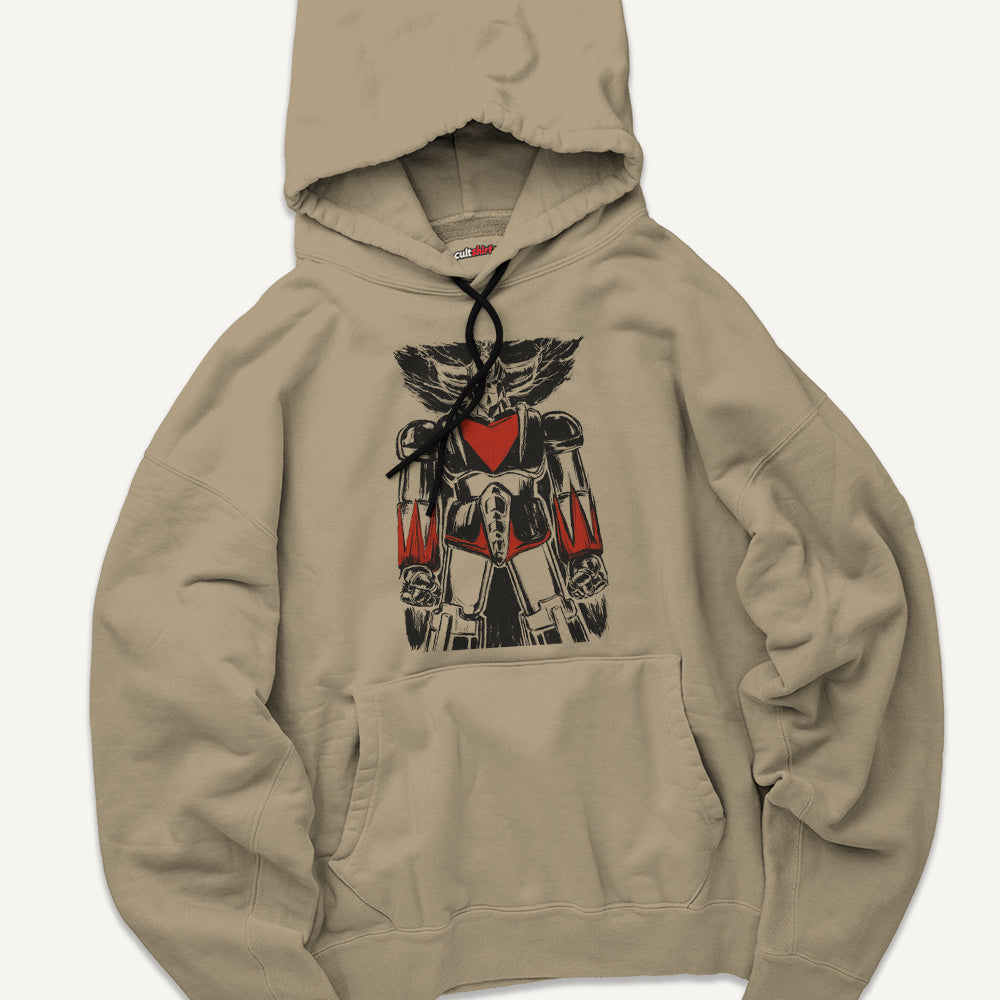 Felpa con Cappuccio Unisex Robottone Art – Manga e Anime