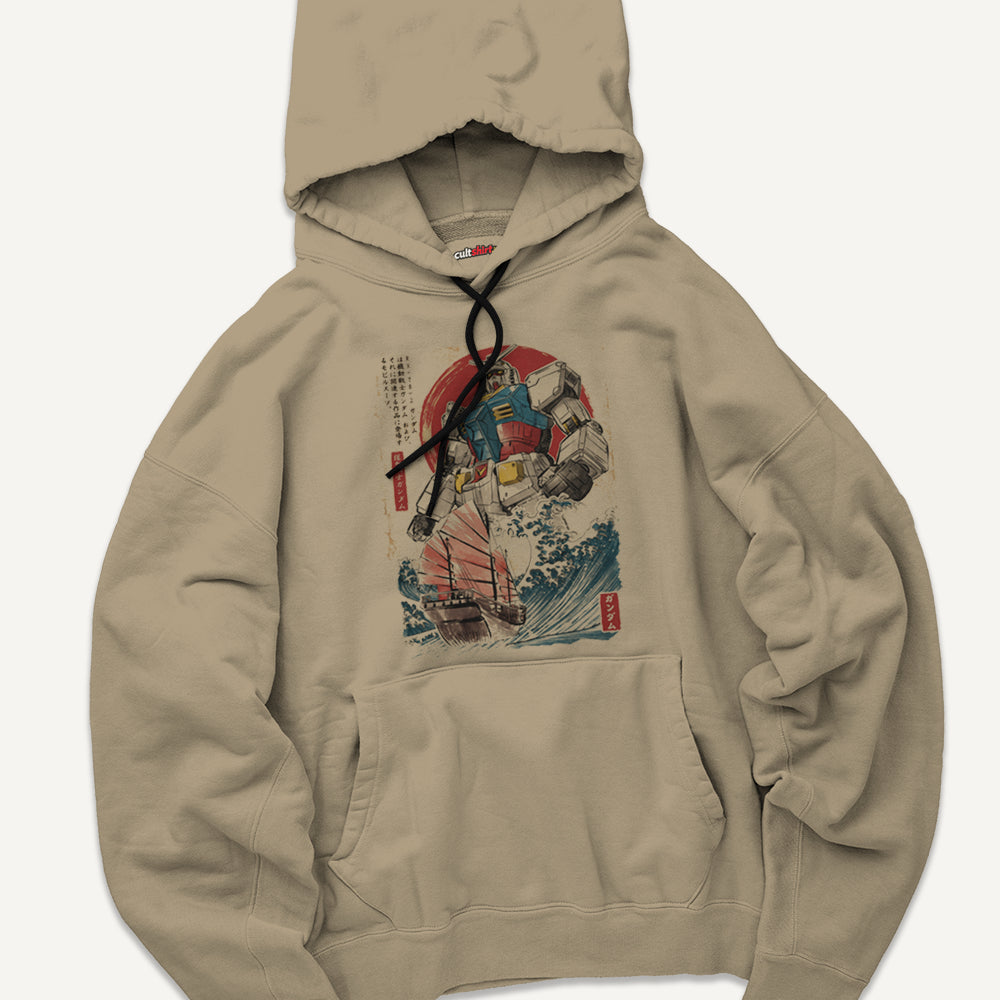 Felpa con Cappuccio Unisex Robottone Z – Manga e Anime