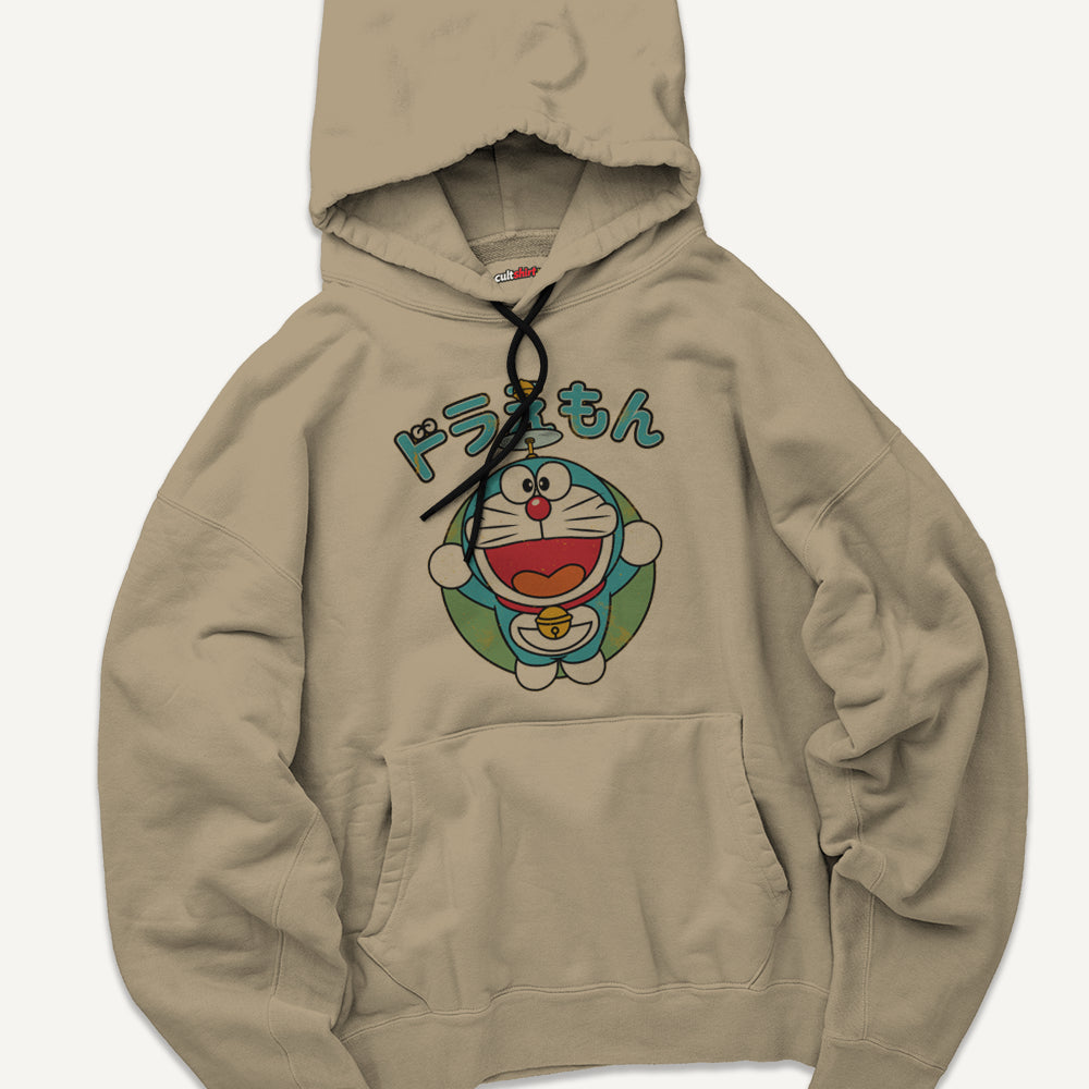 Felpa con Cappuccio Unisex Gatto Spaziale Giapponese – Manga e Anime