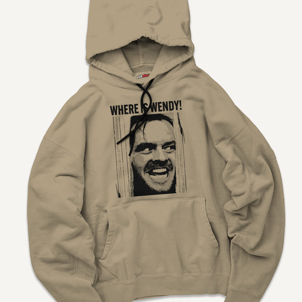 Felpa con Cappuccio Unisex Where is Wendy – Cinema Cult