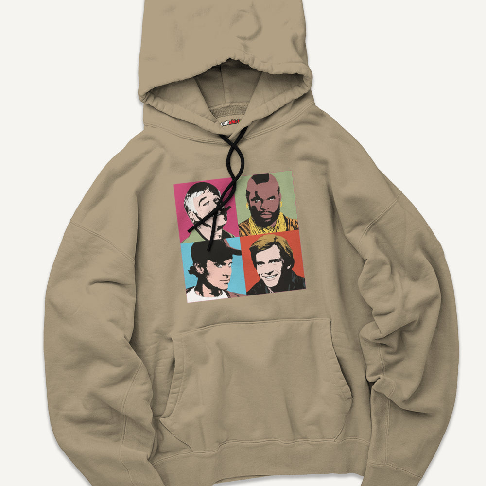 Felpa con Cappuccio Unisex Team Pop – Serie TV Cult