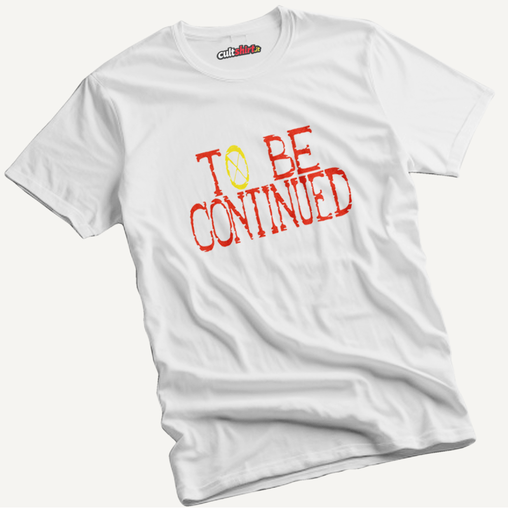 Maglietta To Be Continued Manga | T-Shirt Anime Manga