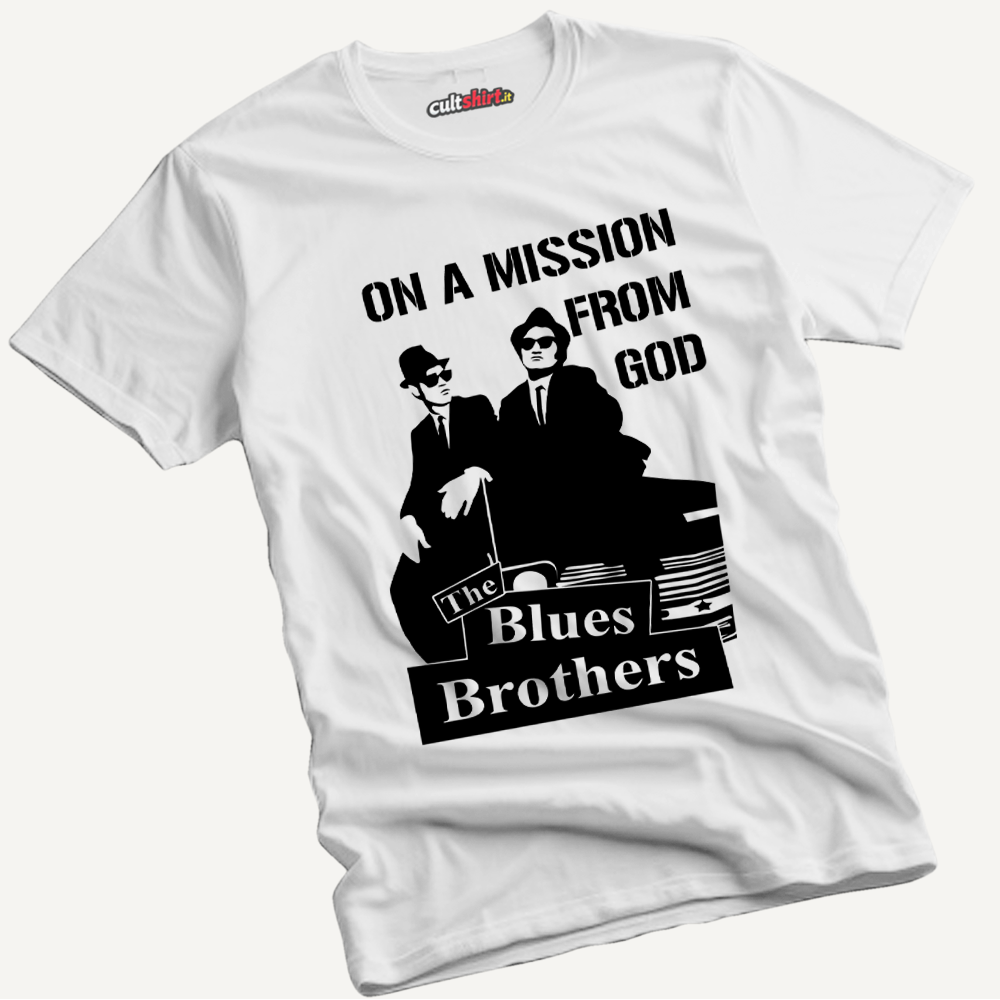 Maglietta A Mission from God | T-Shirt Cinema Cult