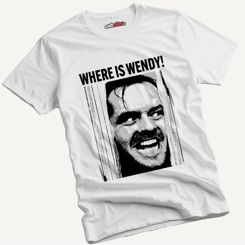 Maglietta Where Is Wendy | T-Shirt Cinema Cult