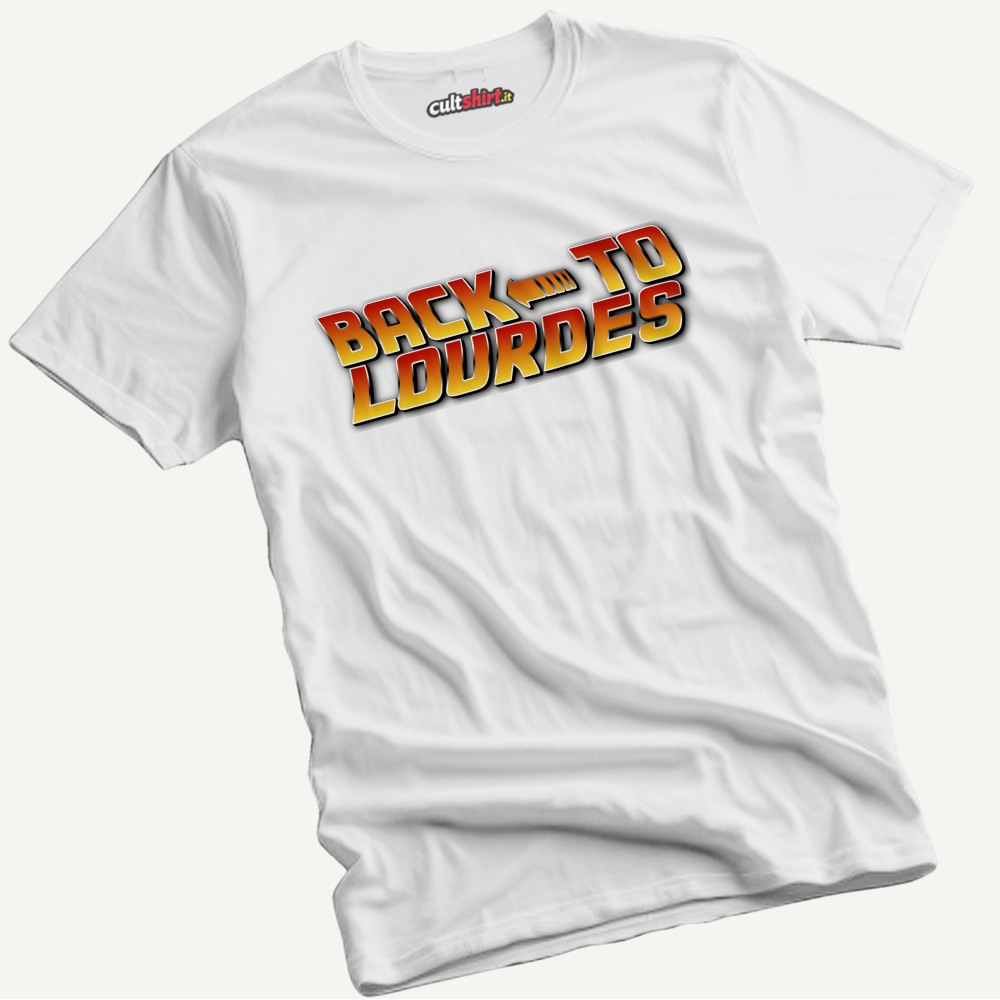 Maglietta Back to the Lourdes | T-Shirt Cinema Cult