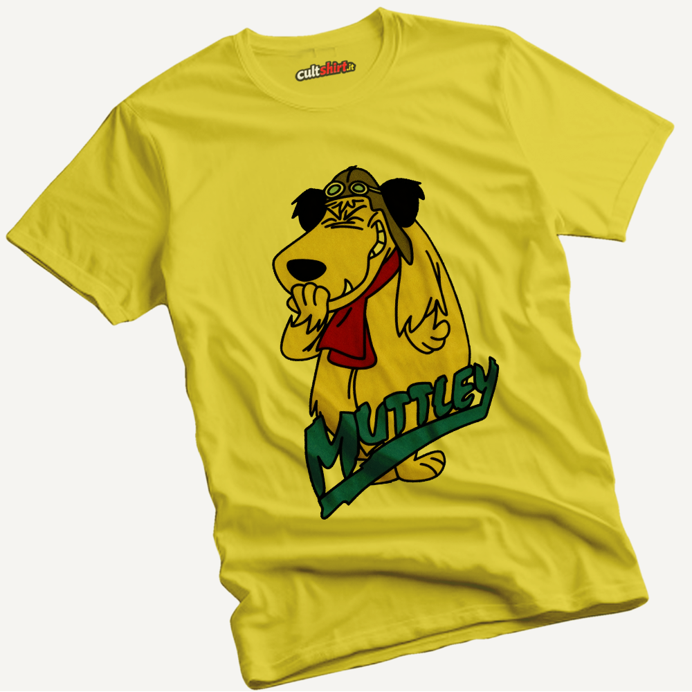 Maglietta Cane che Ride | T-Shirt Cartoon Vintage