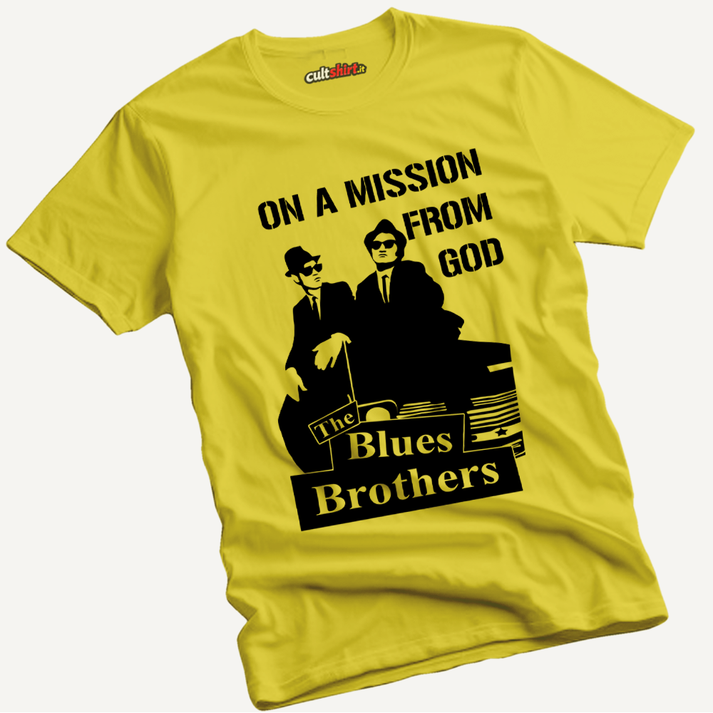 Maglietta A Mission from God | T-Shirt Cinema Cult