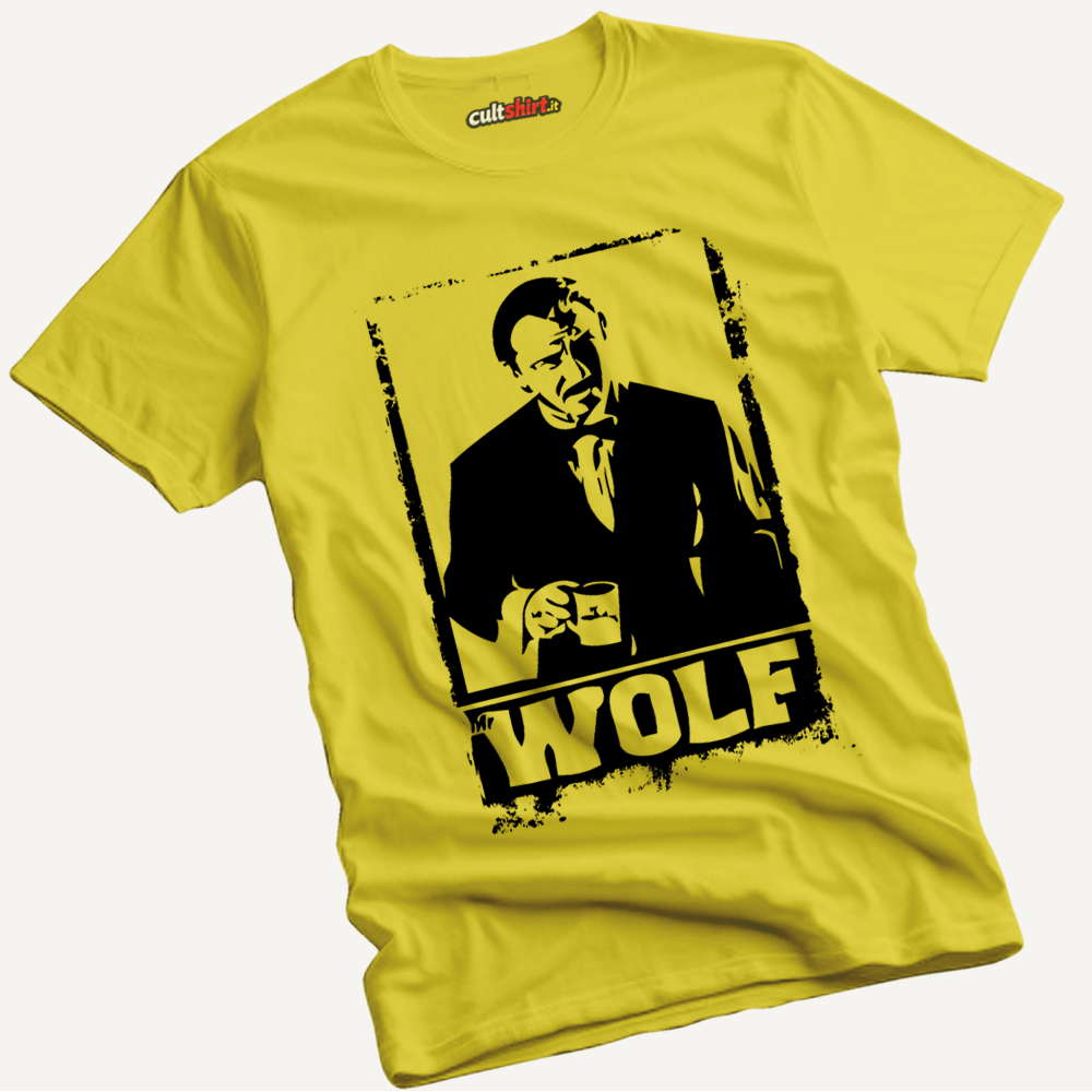 Maglietta Mr Wolf | T-Shirt Cinema Cult