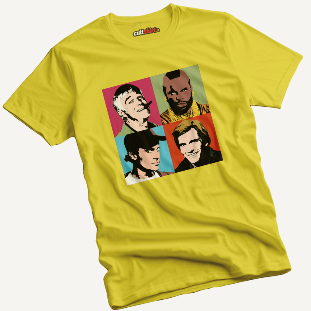 Maglietta Team Pop | T-Shirt Serie TV Cult