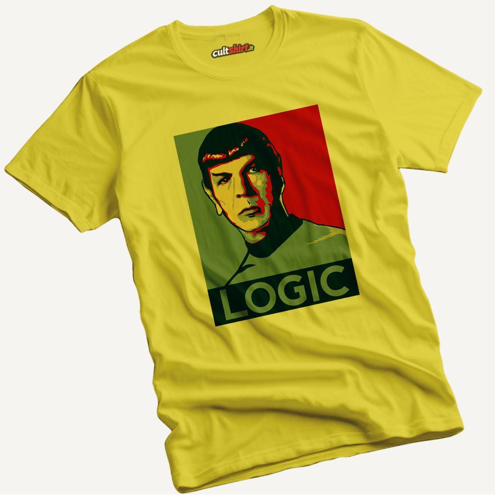Maglietta Logic | T-Shirt Serie TV Cult