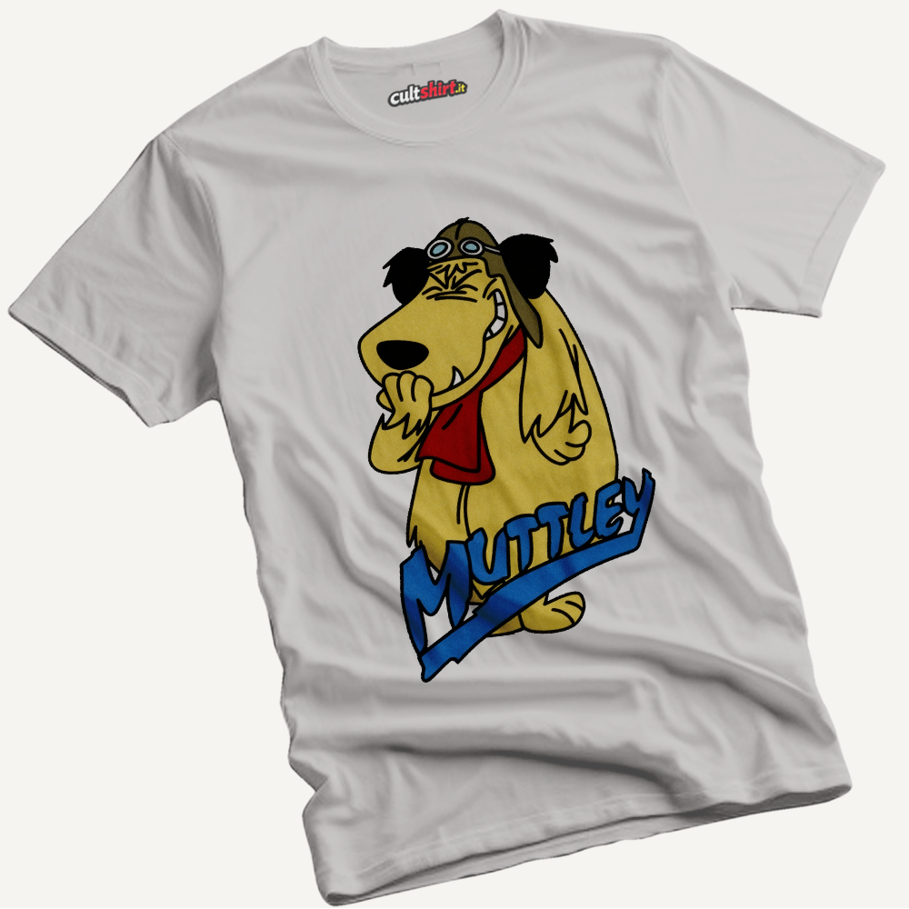 Maglietta Cane che Ride | T-Shirt Cartoon Vintage